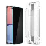 Spigen Glas.tr ”ez Fit” 2-pack Privacy iPhone 15