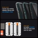 Spigen Glas.tr ”ez Fit” Privacy iPhone 15