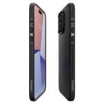 Spigen Liquid Air Matte Black Kryt iPhone 15 Pro