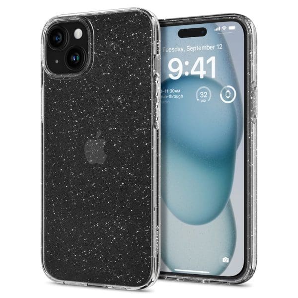 Spigen Liquid Crystal Glitter Crystal Kryt iPhone 15