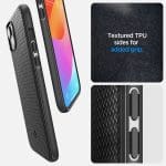 Spigen Mag Armor MagSafe Matte Black Kryt iPhone 15