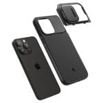 Spigen Optik Armor Mag MagSafe Black Kryt iPhone 15 Pro Max