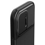 Spigen Optik Armor Mag MagSafe Black Kryt iPhone 15 Pro Max