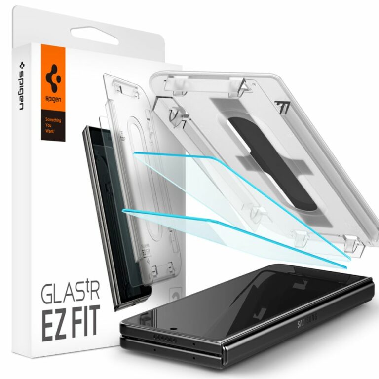 Spigen Tempered Glas.tr ”ez Fit” 2-pack Clear Samsung Galaxy Z Fold 5