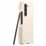 Spigen Thin Fit Pen Pearled Ivory Kryt Samsung Galaxy Z Fold 5