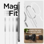 Spigen Ultra Hybrid Mag MagSafe Black Kryt iPhone 15 Plus