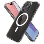 Spigen Ultra Hybrid Mag MagSafe White Kryt iPhone 15 Pro Max