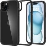 Spigen Ultra Hybrid Matte Black Kryt iPhone 15