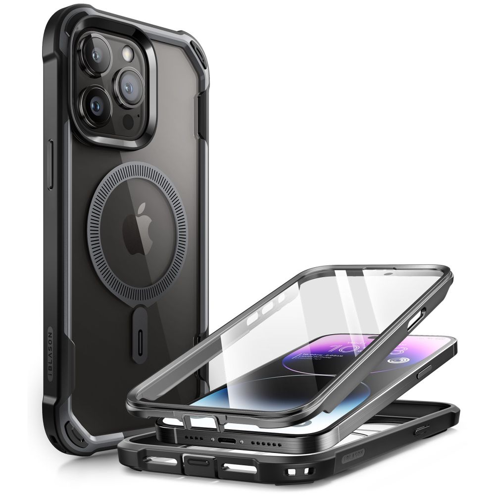 Supcase Iblsn Ares Mag MagSafe Black Kryt iPhone 15 Pro