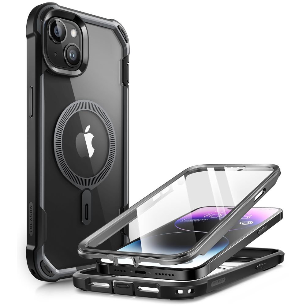 Supcase Iblsn Ares Mag MagSafe Black Kryt iPhone 15