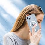Tech-Protect Flexair Hybrid MagSafe Glitter Clear Kryt iPhone 15 Pro