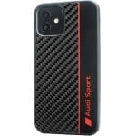 Audi Carbon Fiber Stripe Black Hardcase AUS-TPUPCIP11-R8/D1-BK iPhone 11 Kryt