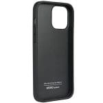 Audi Genuine Leather Black Hardcase AU-TPUPCIP13PM-Q8/D1-BK Kryt iPhone 13 Pro Max