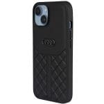 Audi Genuine Leather Black Hardcase AU-TPUPCIP14-Q8/D1-BK Kryt iPhone 14