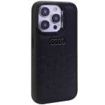 Audi GT Synthetic Leather Black Hardcase AU-TPUPCIP15PM-GT/D2-BK Kryt iPhone 15 Pro Max