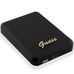 Guess Powerbank 15W GUPBM5ALGSGK 5000 mAh Black MagSafe Metal Script Logo