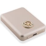 Guess Powerbank 5W GUPBM3AL4DMD 3000 mAh Gold MagSafe 4G Strassed Metal Logo