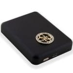 Guess Powerbank 5W GUPBM3AL4DMK 3000 mAh Black MagSafe 4G Strassed Metal Logo