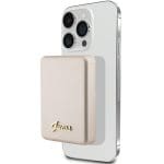 Guess Powerbank 5W GUPBM3ALGSGD 3000 mAh Gold MagSafe Metal Script Logo
