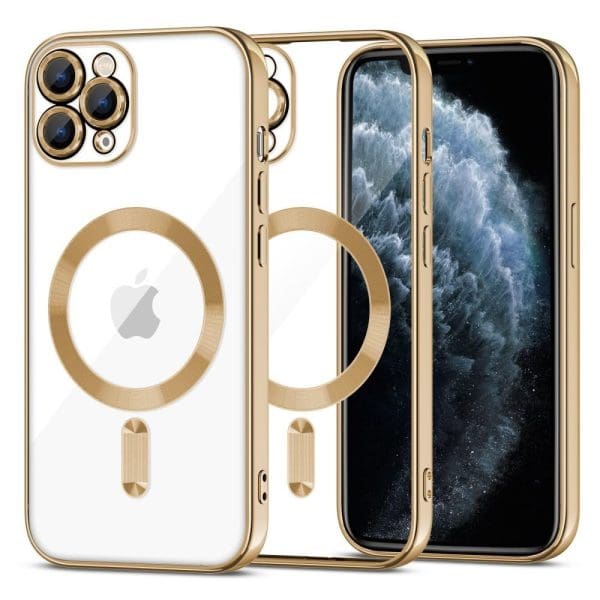 Tech-Protect Magshine MagSafe Gold Kryt iPhone 11