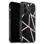 Black Glitter Pink Kryt iPhone 13 Pro Max