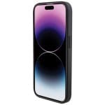 BMW BMHCP15LGSPPRK Black Hardcase Grip Stand Smooth & Perforated Kryt iPhone 15 Pro