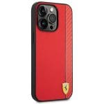 Ferrari FEHCP14LAXRE Red Hardcase Carbon Kryt iPhone 14 Pro