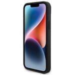 Ferrari FEHCP15MPTWK Black Hardcase Twist Metal Logo Kryt iPhone 15 Plus/14 Plus