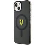 Ferrari FEHMP14MURKK Black Hardcase Translucent Magsafe Kryt iPhone 15 Plus/14 Plus