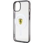 Ferrari FEHMP14SURKT Transparent Hardcase Outline Magsafe Kryt iPhone 14
