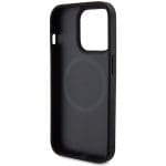 Ferrari FEHMP15LPTEK Black Hardcase Carbon Metal Logo Magsafe Kryt iPhone 15 Pro