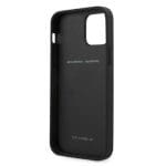 Ferrari FESAXHCP12LBK Black Hardcase On Track Carbon Stripe Kryt iPhone 12 Pro Max