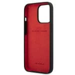 Ferrari FESSIHCP13LBK Black Hardcase Silicone Kryt iPhone 13 Pro