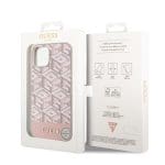 Guess PU G Cube Magsafe Pink Kryt iPhone 15