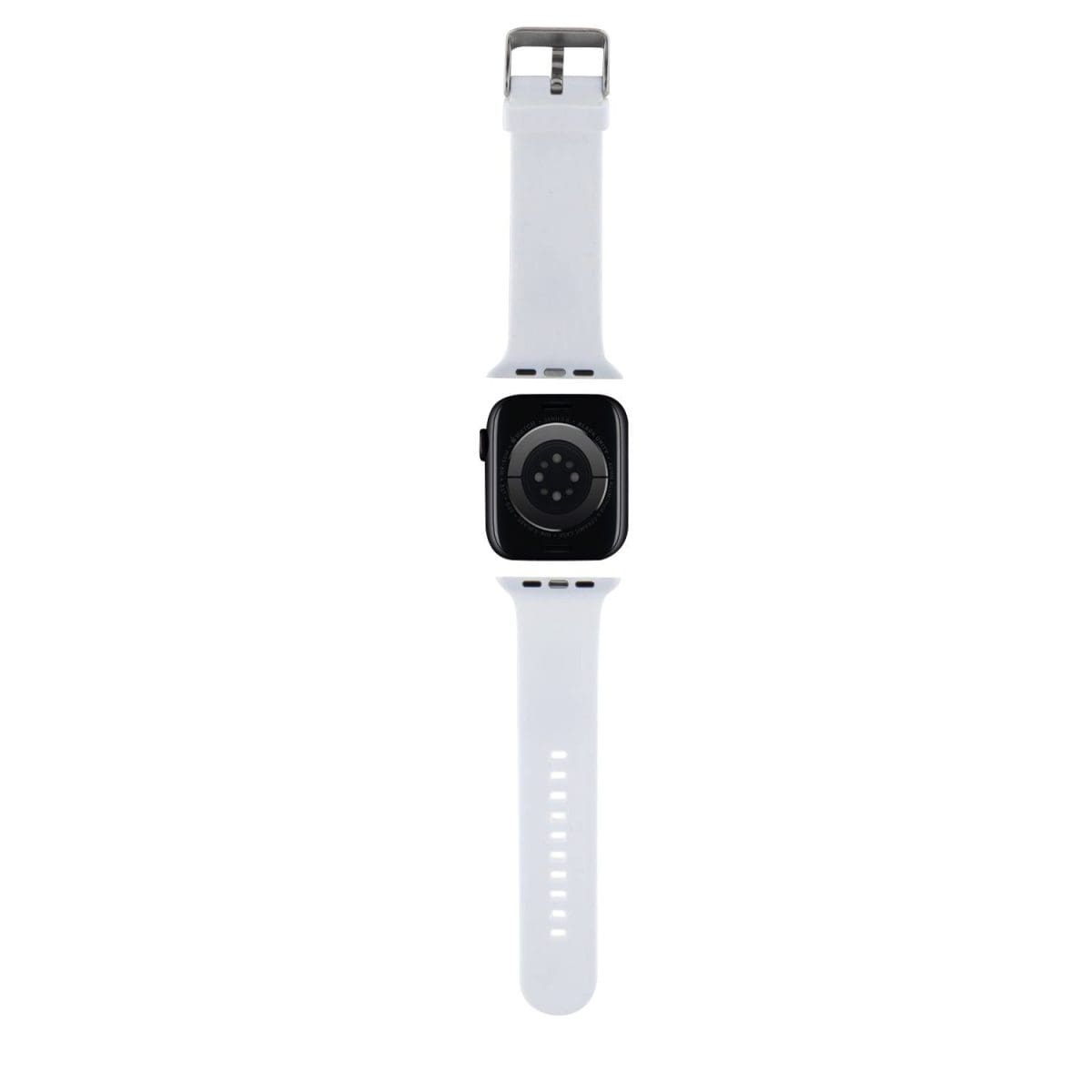 Karl Lagerfeld Karl and Choupette Head NFT Řemínek Apple Watch 38/40/41 White