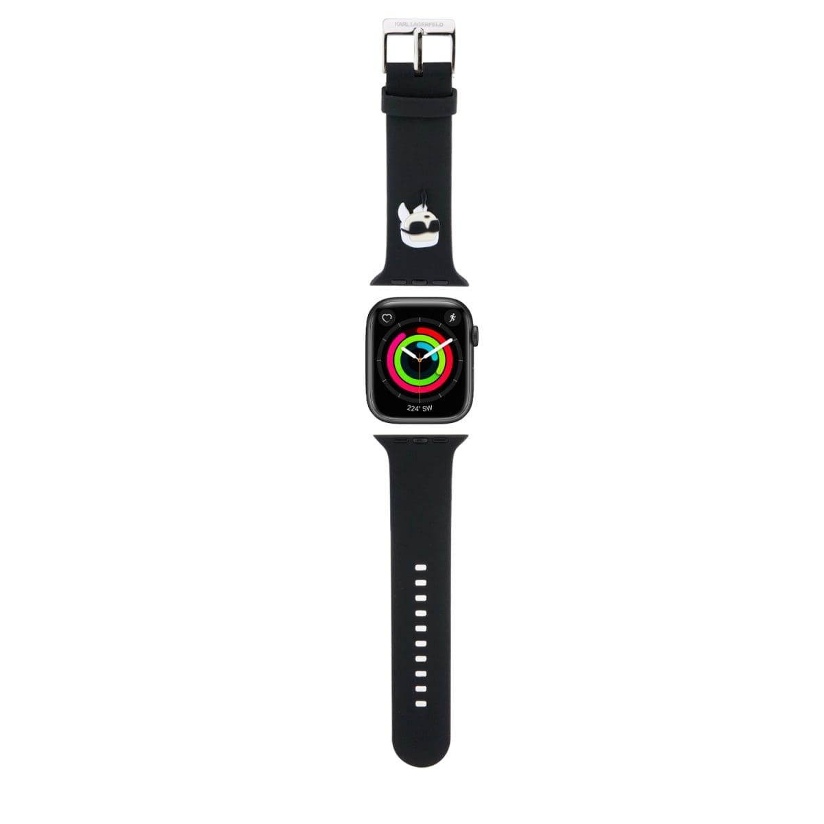 Karl Lagerfeld Karl Head NFT Řemínek Apple Watch 42/44/45/49 Black