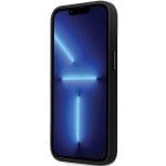 Karl Lagerfeld KLHCP13LSMHCNPK Black Hardcase Silicone C Metal Pin Kryt iPhone 13 Pro