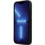 Karl Lagerfeld KLHCP13LSMHKNPK Black Silicone Ikonik Metal Pin Kryt iPhone 13 Pro