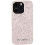 Karl Lagerfeld KLHCP15LPQKPMP Pink Hardcase Quilted K Pattern Kryt iPhone 15 Pro