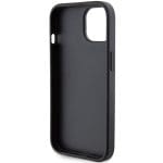 Karl Lagerfeld KLHCP15MGSACHPK Black Hardcase Gripstand Saffiano Choupette Pins Kryt iPhone 15 Plus