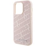 Karl Lagerfeld KLHCP15XPQKPMP Pink Hardcase Quilted K Pattern Kryt iPhone 15 Pro Max