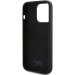 Karl Lagerfeld KLHCP15XSKSBMCK Black Hardcase Silicone Karl Script Kryt iPhone 15 Pro Max