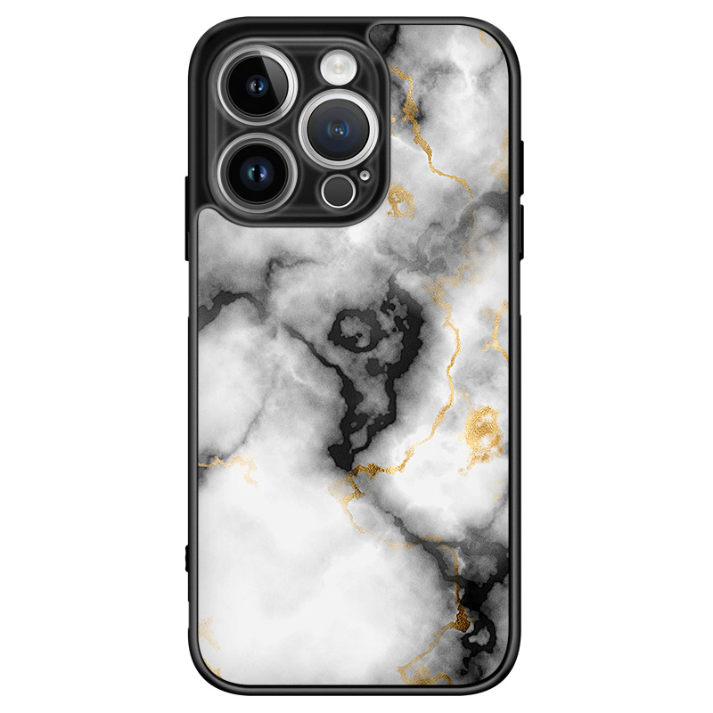 Marble Golden Kryt iPhone 14 Pro