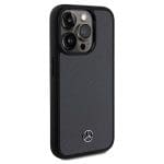 Mercedes MEHCP15LRCABK Black Hardcase Carbon Fiber Dynamic Kryt iPhone 15 Pro