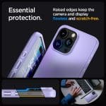 Spigen Thin Fit Iris Purple Kryt iPhone 15 Pro Max