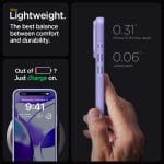 Spigen Thin Fit Iris Purple Kryt iPhone 15 Pro Max