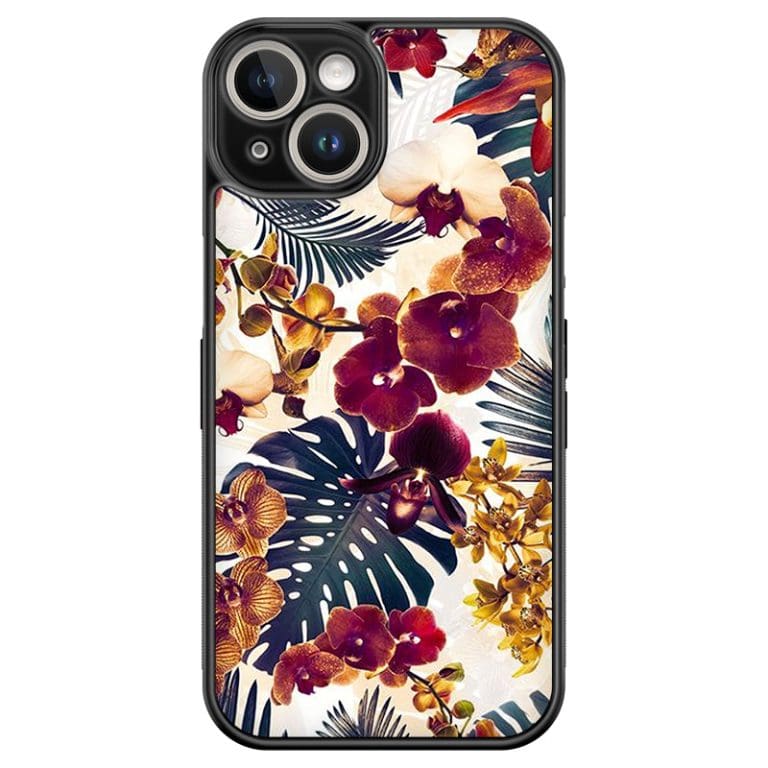 Tropical Floral Kryt iPhone 13