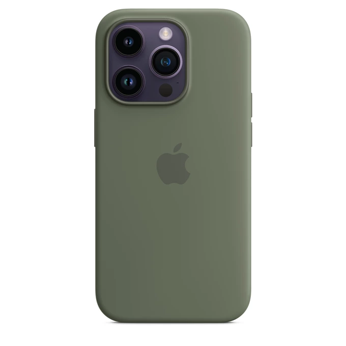Apple Silicone MQUH3ZM/A Olive Kryt iPhone 14 Pro