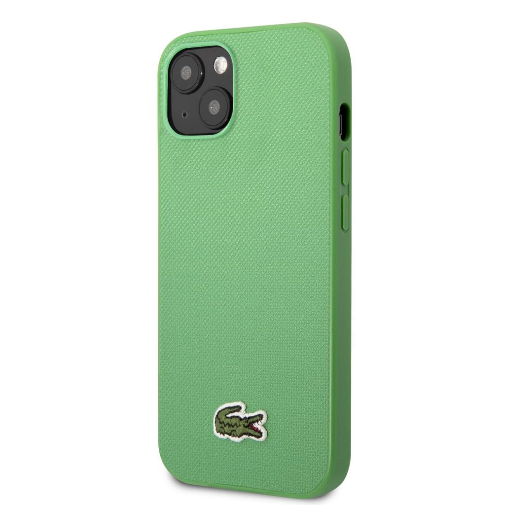 Lacoste Iconic Petit Pique Logo Green Kryt iPhone 14 Plus