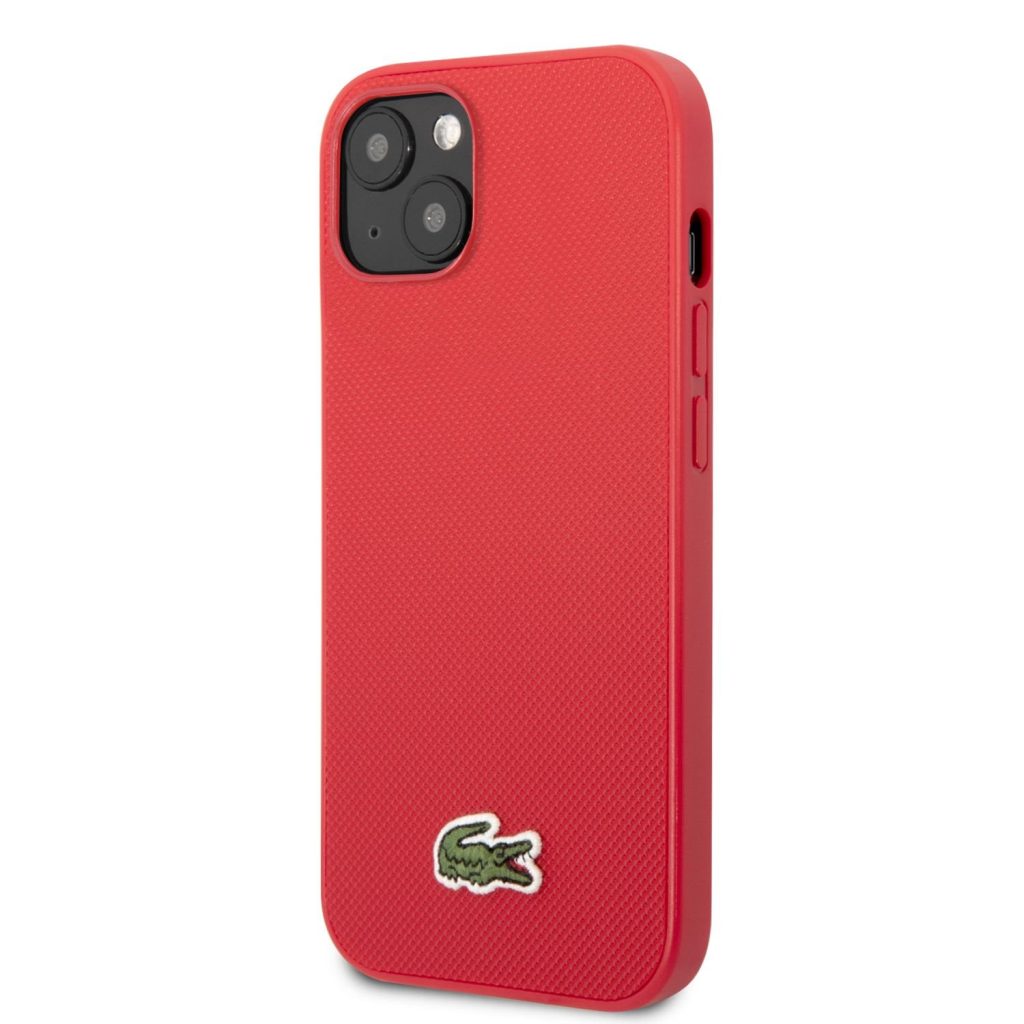Lacoste Iconic Petit Pique Logo Red Kryt iPhone 14 Plus